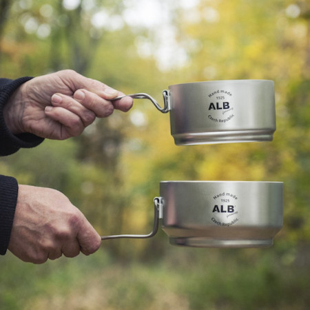 Gavetta in alluminio Yate set 3 pezzi