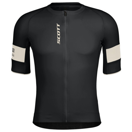 Maglia da ciclismo da uomo Scott Jersey M's Endurance Pro SS nero/beige black/cotton white