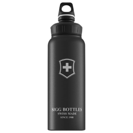 Borraccia Sigg Swiss Emblem nero BlackTouch