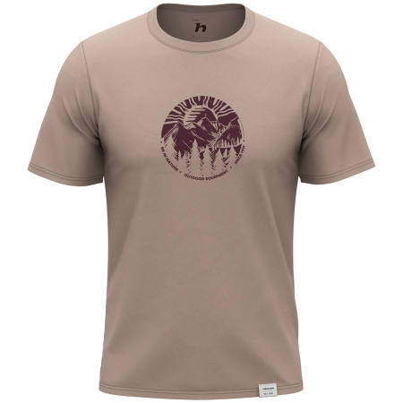 Maglietta da uomo Hannah Luke grigio greige