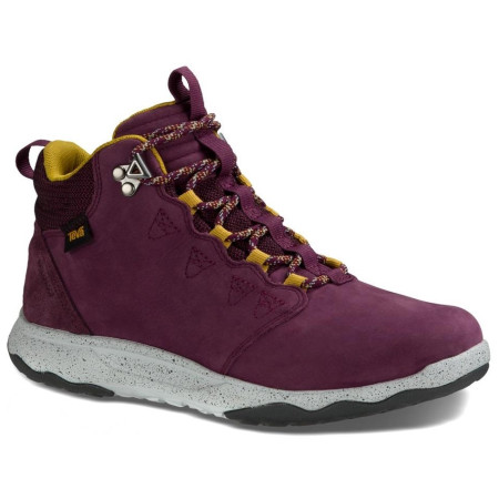 Scarpe da donna Teva Arrowood Lux Mid WP bordeaux