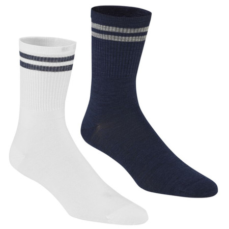 Calzini da donna Kari Traa Lam Sock 2Pk bianco/blu Mar