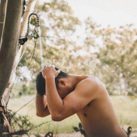 Doccia GoSun Spray con pompa 12V + power