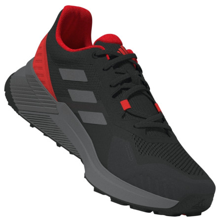 Scarpe da uomo Adidas Terrex Soulstride nero/rosso Cblack/Grefou/Solred