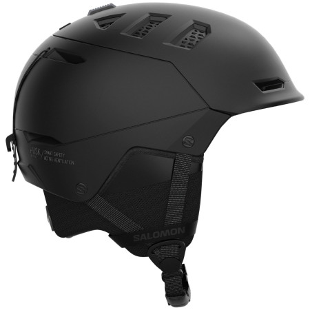 Casco da sci Salomon Husk Pro Mips nero Black
