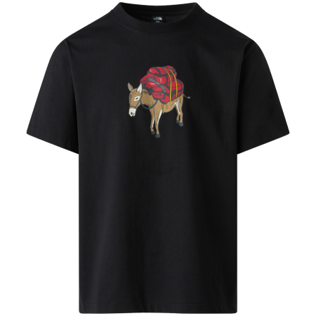Maglietta da uomo The North Face M Donkey Taxi Relaxed Short Sleeve Tee-Graphic nero TNF BLACK