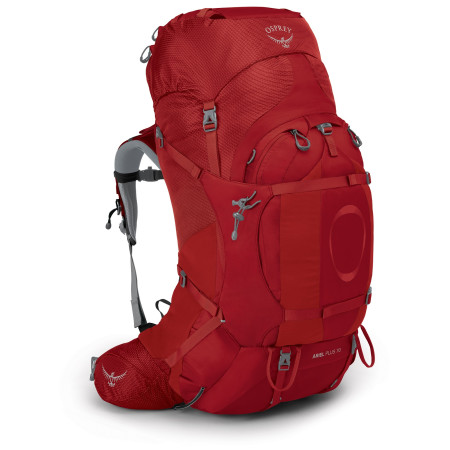 Zaino Osprey Ariel Plus 70 rosso CarnelianRed