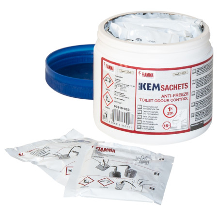 Prodotto di pulizia Fiamma Super Kem Sachets 15 ks bianco