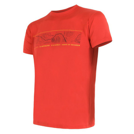 Maglietta da uomo Sensor PT Coolmax Fresh GPS