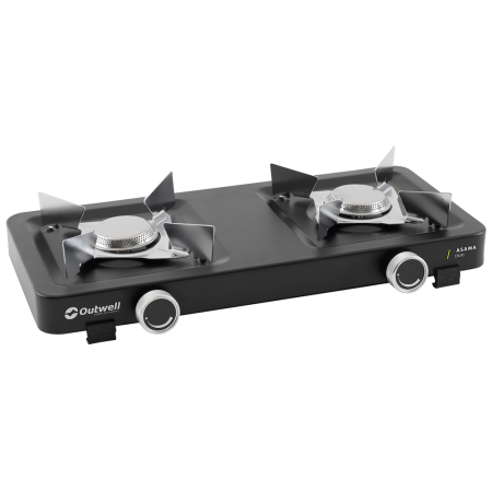 Fornello a gas Outwell Asama Duo nero Black