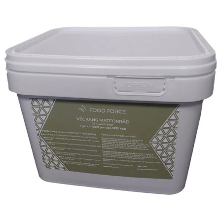 Piatto principale Food Force Pacco alimentare settimanale – box da 21 pasti
