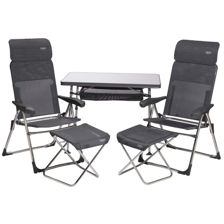 Set da campeggio Crespo Classic Set 213 grigio