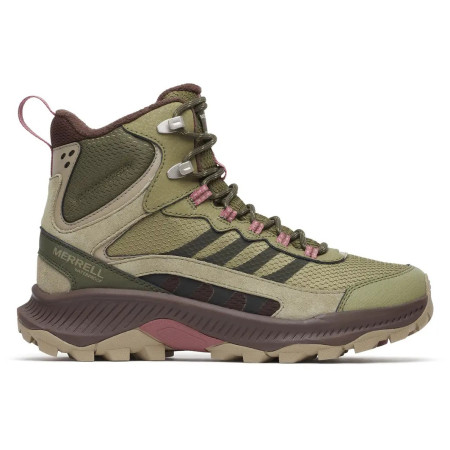 Scarpe da trekking da donna Merrell Speed Strike 2 Thermo Mid Wp verde chiaro olivine