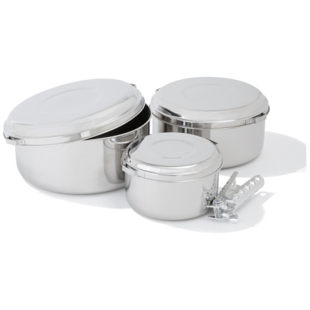 Set di stoviglie MSR Alpine 4 Pot Set argento