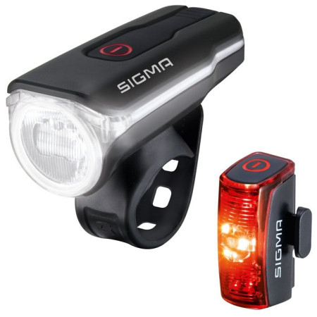 Luci anteriori / posteriori Sigma Aura 60 USB + Infinity