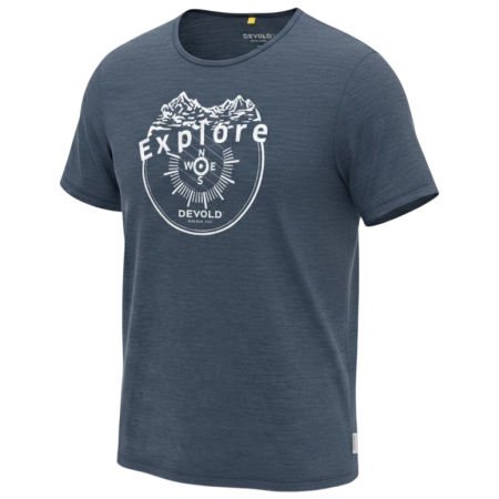Maglietta da uomo Devold Active Explore Tee Man