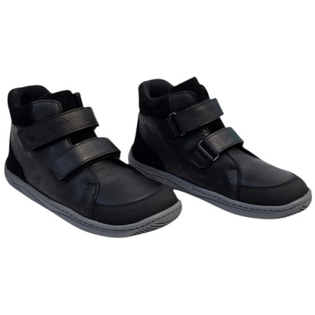 Scarpe barefoot per bambini beBare 3602SA Black