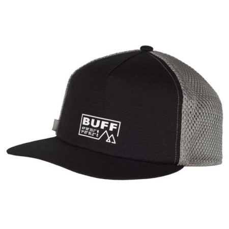 Berretto con visiera Buff Pack Trucker Cap nero/grigio Solid Black