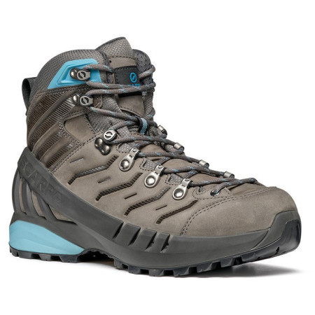 Scarpe da donna Scarpa Cyclone GTX WMN grigio/blu GullGray/Arctic