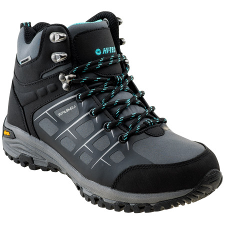 Scarpe Hi-Tec Masami mid wp wo´s nero/blu DarkGray/Black/Turquoise