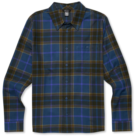 Camicia da uomo Cotopaxi M'S Quedo Flannel Shirt blu scuro Deep Sea Plaid