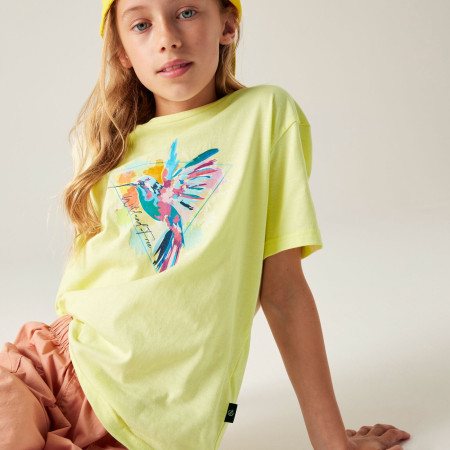 Maglietta da bambino Dare 2b Trailbazer III Tee Wax Yellow
