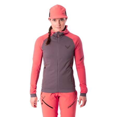 Felpa da donna Dynafit Radical Ptc Hooded Jkt W arancione 6171 - cabana/6A90