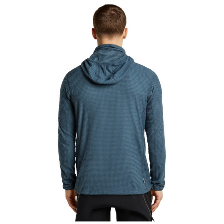Felpa da uomo Icebreaker Men Mer 400 RealFleece Grid Pulover Hood