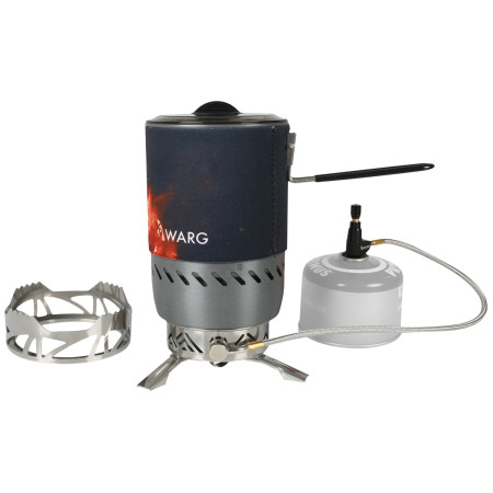 Fornello Warg Windzero rosso red