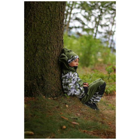 Pantaloni softshell per bambini WAMU Khaki