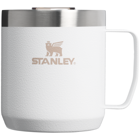Tazza termica Stanley Stay-Hot Camp Mug 350 ml bianco Hammertone Frost