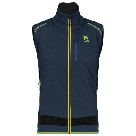Gilet invernale da uomo Karpos Alagna Plus Evo Vest blu scuro Midnight/Black