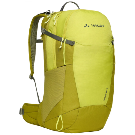 Zaino da trekking piccolo Vaude Wizard 24+4 verde chiaro light leaf