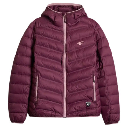 Giacca ibrida da donna 4F Down Jacket F0895 bordeaux Dark Pink