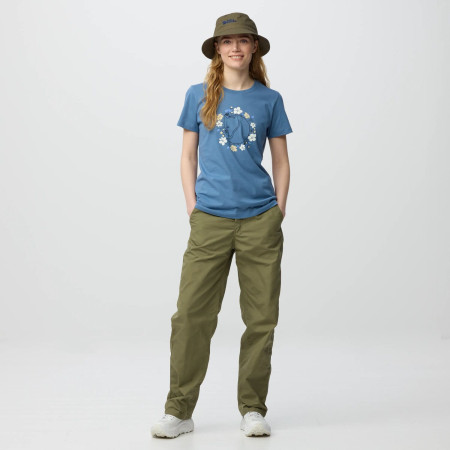 Maglietta da donna Fjällräven Fjällblomster Fox T-shirt W