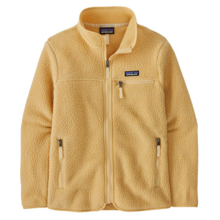 Felpa da donna Patagonia W's Retro Pile Jkt giallo Beeswax Tan
