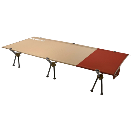 Letto da campeggio Klymit Mesa Large beige/rosso Red