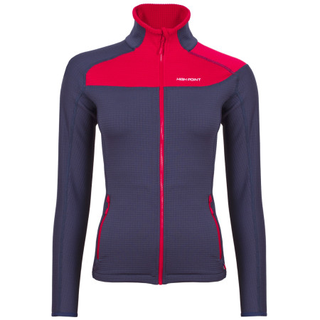Felpa da donna High Point Cascade Lady Sweatshirt blu/rosso Red/Blue