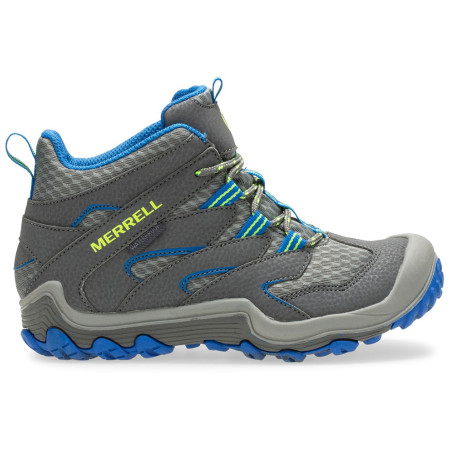 Scarpe da bambino Merrell Chameleon 7 Mid Wp grigio grey/blue