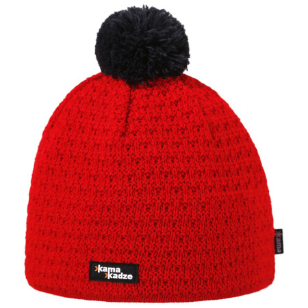 Cappello in merino lavorato a maglia Kama Kamakadze K36 rosso red