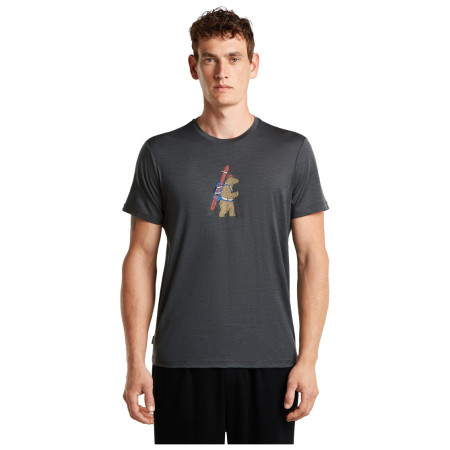 Maglietta da uomo Icebreaker Men Merino 150 Tech Lite Bear Tour
