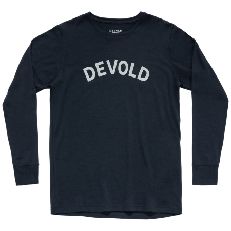Maglietta funzionale da uomo Devold Classic Legacy Ls Man nero Ink