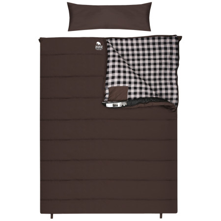 Sacco a pelo rettangolare Zulu Campwell Double