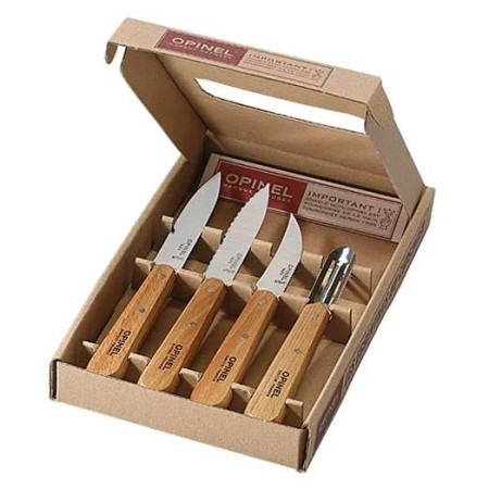 Set di coltelli tascabili Opinel Les Essentiels sada (N°112,113,114,115)