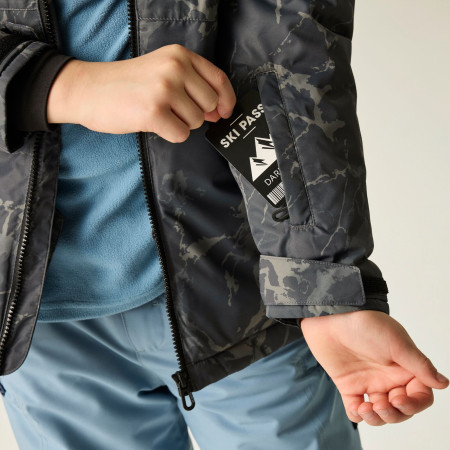 Giacca da bambino Dare 2b Wing It Jacket DrkCrckdPrnt