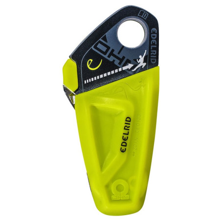 Assicuratore con sistema frenante Edelrid Ohm verde oasis