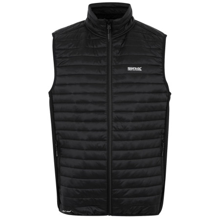 Gilet da uomo Regatta Andreson Hybrid B/W nero Black