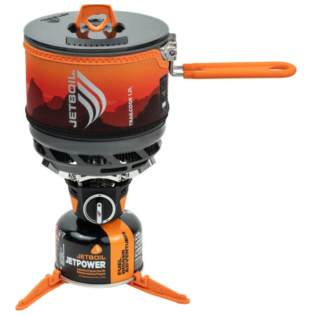 Fornello Jet Boil TrailCook 1.2L rosso/arancio Sunset