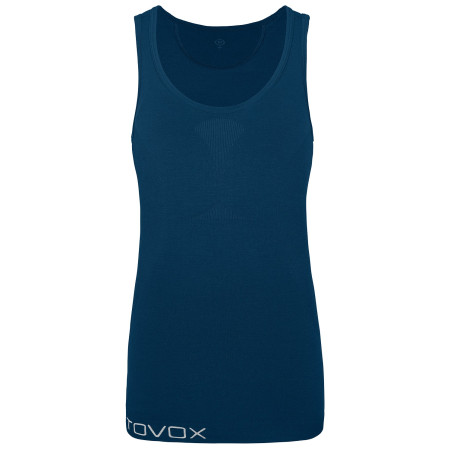 Canotta da donna Ortovox 120 Comp Light Top W blu scuro Petrol Blue