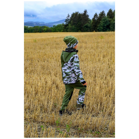 Pantaloni softshell per bambini WAMU Khaki